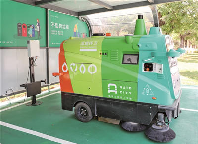 机器人出动为城市环卫按下加速键(图4)